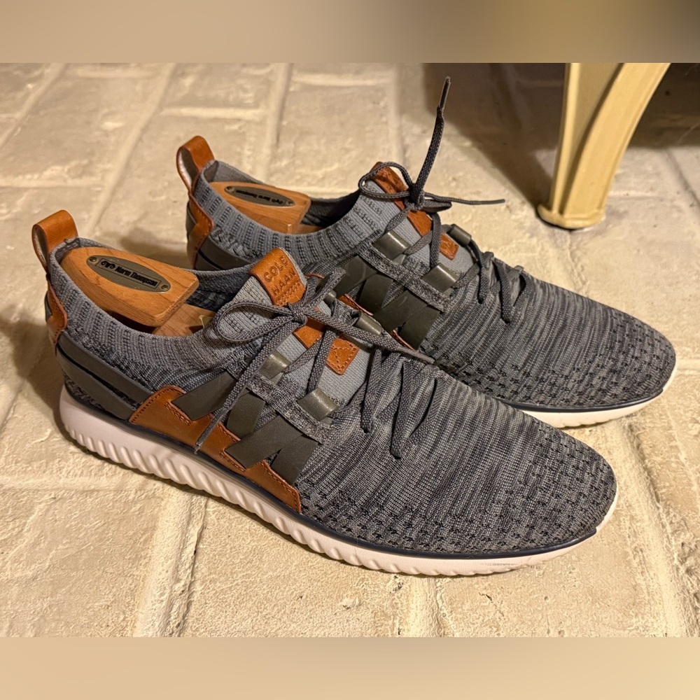 Cole Haan Gray and Brown sneakers